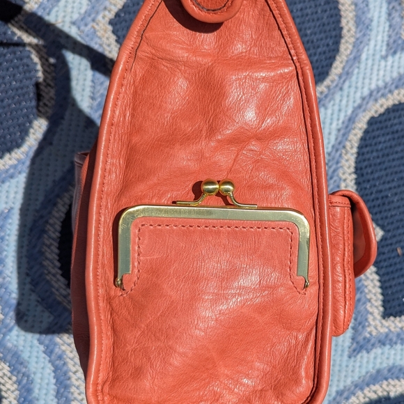 Htf Coach Bleecker Street Haversack Orange Leather 13776! Rare! - Picture 4 of 12